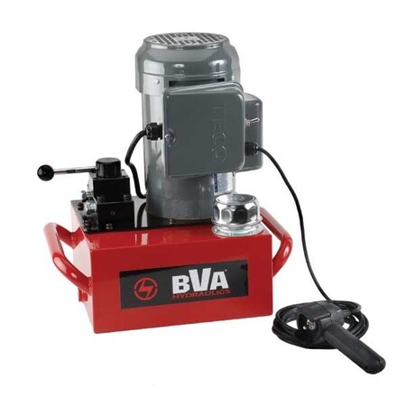Bva Hydraulics EPump, 1 Hp, 2 Gallon, 4W3P Manual, PE40W4N02A PE40W4N02A